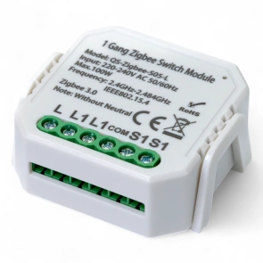 Розумний вимикач Tervix Pro Line ZigBee Switch (1 клавіша), без нуля №3