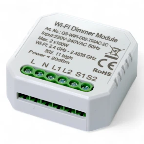 Розумний вимикач - регулятор Tervix Pro Line WiFi Dimmer (2 клавіші) №3