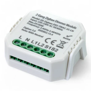 Розумний вимикач - регулятор Tervix Pro Line ZigBee Dimmer (2 клавіші) №2