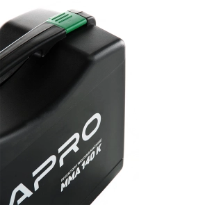 Зварювальний апарат інверторний APRO MMA-140 K, ел.4мм, + набір кабелів, кейс №23