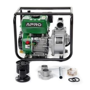 Мотопомпа WP-30 6.5к.с. 30 м?/год 27м бензинова 4-х тактн. APRO №9