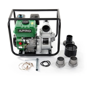 Мотопомпа WP-60 6.5к.с. 60 м?/год 30м бензинова 4-х тактн. APRO №9