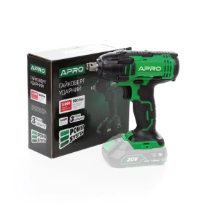 Гайковерт APRO 20W, 20В, без АКБ №11