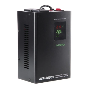 Стабилизатор напряжения релейный AVR-3000V (подвесной) APRO №21