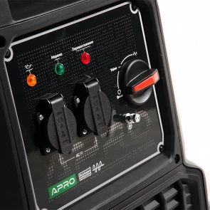 Генератор бензиновый 4-х тактный Инверторный IG-30 3.0/3.3кВт (ручной запуск) APRO №6