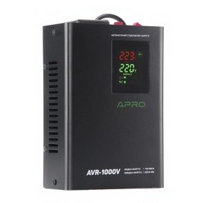 Стабилизатор напряжения релейный AVR-1000V (подвесной) APRO №30