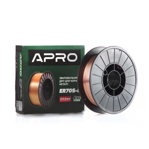Сварочная проволока ER70S-6 0,8мм 4кг п.б. APRO №3