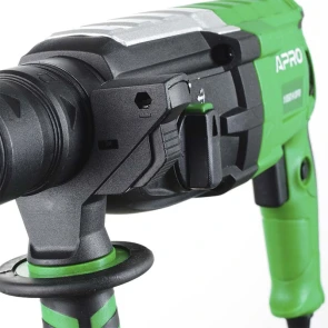 Перфоратор прямой APRO 3,5 Дж, 1050В, SDS+, 1050H DFR, кейс №5