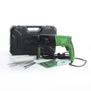 Перфоратор прямой APRO 2,8 Дж, 850В, SDS+, 850H, кейс №15