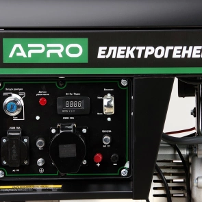 Генератор дизельный 4-х тактный DG-75Е 7.5/8.0 кВт (электро запуск) APRO №7