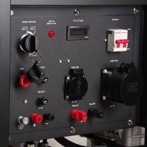 Генератор дизельний 4-х тактний DG-120Е 12,0/12,8кВт (електро запуск) APRO №13