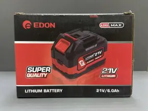 Акумулятор Edon ED-21/6.0AH (21 В 6 А·год, посадка MAKITA) №5