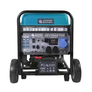 Дизельний інверторний генератор «Könner & Söhnen» KS 6100iDЕ ATSR №2