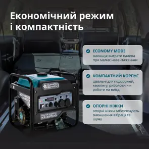 Инверторный генератор KS 4500iG №9