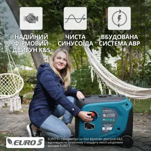 Инверторный генератор KS 4000iE S ATS №14