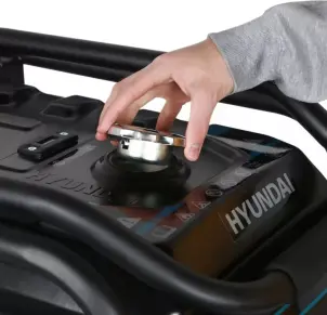 Генератор бензиновый Hyundai HHY 7050FE ATS №6