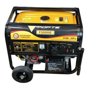 Генератор бензиновый 6 кВт Форте FG8000E №2