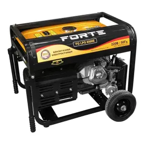 Генератор бензо-газовий Forte FG LPG6500E №2
