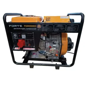 Генератор дизельний 5.5 кВт Forte FGD6500E3 №1