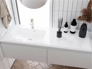 Умивальник Miraggio DELLA 1200 L №3