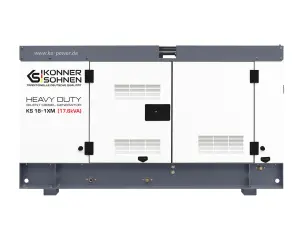 Дизельна однофазна електростанція KS 18-1XM №6