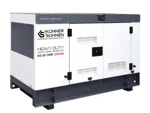 Дизельна трифазна електростанція KS 33-3XM №6