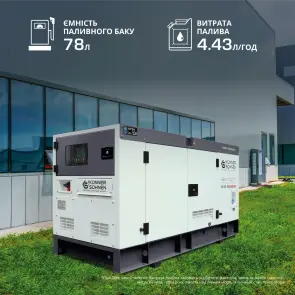 Дизельна трифазна електростанція KS 50-3BE №9
