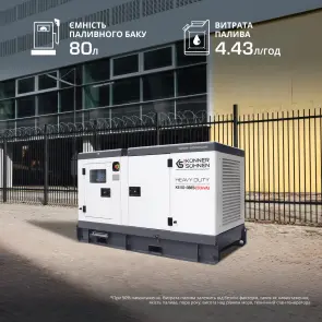 Дизельная трёхфазная электростанция KS 50-3BES №9