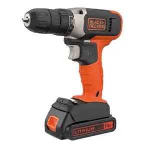 Дриль-шурупокрут акумуляторний BLACK+DECKER BCD001C1 №1