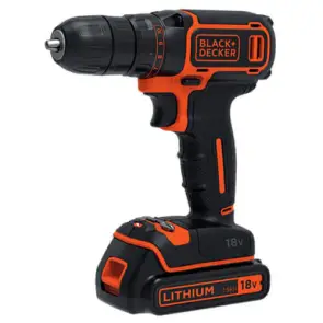 Дрель-шуруповерт аккумуляторный BLACK+DECKER BDCDC18B №1