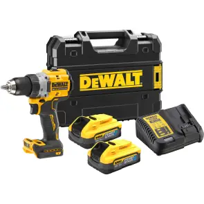 Дрель-шуруповерт аккумуляторная бесщеточная DeWALT DCD800H2T №1