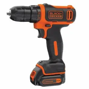 Дрель-шуруповерт аккумуляторный BLACK+DECKER BDCDD12K №1