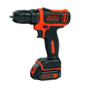 Дрель-шуруповерт аккумуляторный BLACK+DECKER BDCDD12 №1