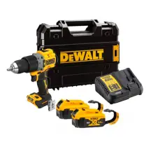 Дрель-шуруповерт аккумуляторная безщеточная ударная DeWALT DCD805P2LRT