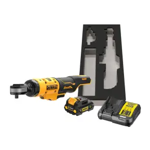 Гайкокрут кутовий - ключ-храповик акумуляторний безщітковий DeWALT DCF503L1G №1