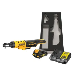 Гайкокрут кутовий - ключ-храповик акумуляторний безщітковий DeWALT DCF504L1G №2
