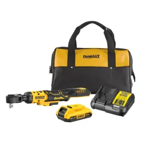 Гайкокрут кутовий - ключ-храповик акумуляторний безщітковий DeWALT DCF512D1 №2