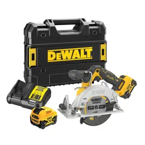 Пила дисковая аккумуляторная бесщеточная DeWALT DCS512P2 №1