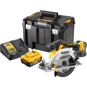 Пила дисковая аккумуляторная бесщеточная DeWALT DCS565P2 №1