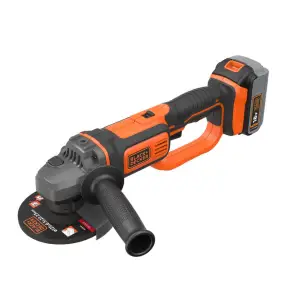 Шлифмашина угловая - болгарка аккумуляторная BLACK+DECKER BCG720M1 №1