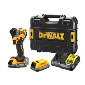 Шуруповерт ударний акумуляторний безщітковий DeWALT DCF850E2T №2