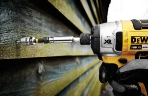 Набор бит и насадок DeWALT "IMPACT TORSION", ударные, Pz2, L = 50 мм, 2 шт + магнитный держатель шурупов №7