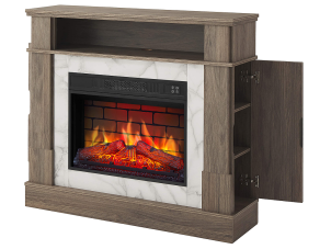 Електрокамін ArtiFlame For Living AF23BS дуб сірий №5