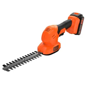 Кущоріз-ножиці акумуляторні BLACK+DECKER BCSS18D1 №1