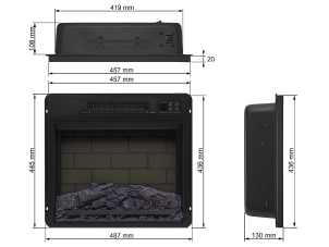 Електрокамін ArtiFlame AF18B №5