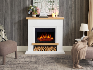 Електрокамін ArtiFlame Shelford AF23S білий №5