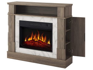 Электрокамин ArtiFlame For Living AF23S дуб серый №5