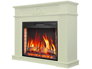 Електрокамін ArtiFlame Neoclassic AF28S білий дуб №3