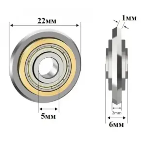 Ріжучій диск для плиткоріза 5 мм standard A-02 Shijing №4