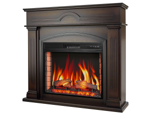 Електрокамін ArtiFlame December AF28S махагон коричневий антик №3